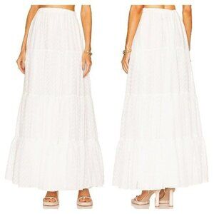 Michael Costello x REVOLVE Becca Skirt - White